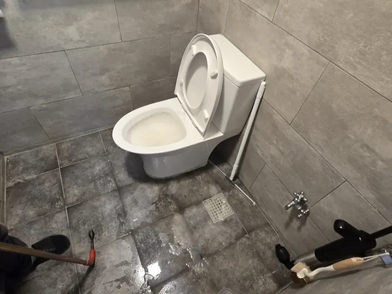 부산진구 변기막힘 작업사례 5