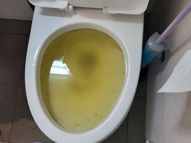 부산진구 변기막힘 작업사례 3